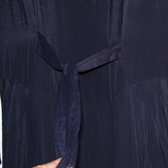 VTG NC 17 Danielle Karen Asymmetrical Black Dress - Picture 6 of 8